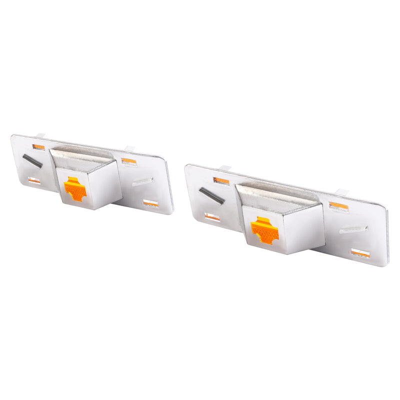 Yellow Lens Side Marker Lights for Chevy Camaro for Pontiac Firebird 82-92 2PC