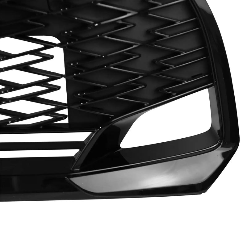 DURAFORCE Front Grille W/ Camera Hole Gloss Black Fit Lexus IS350 IS300 F SPORT 2021-2024