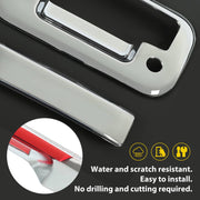 DURAFORCE Chrome Outside Tailgate Handle Cover Overlay for Ford F-150 F150 4 Door 2004-14