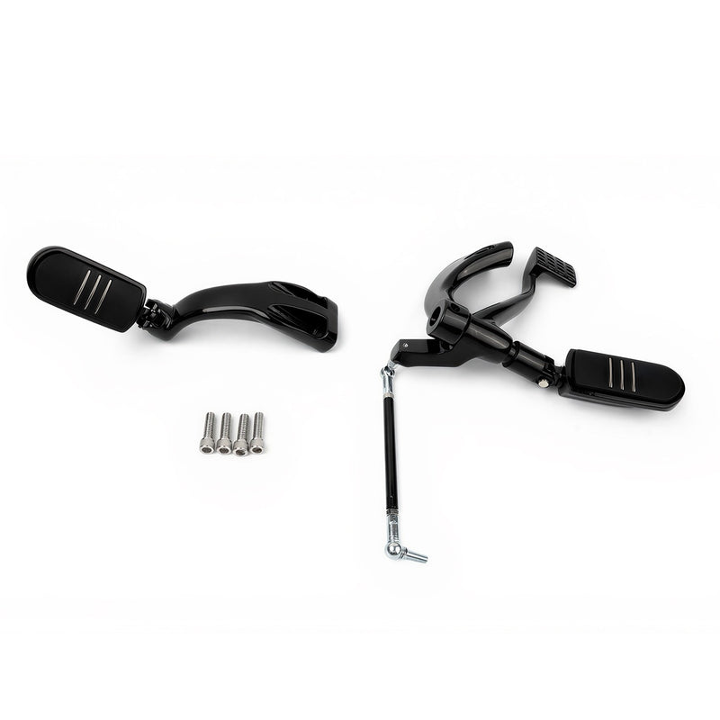 Mid Forward Controls Footpeg Pegs Levers for Harley Sportster XL 2004-2013