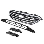 DURAFORCE Front Upper Lower Grille Bumper Bracket for Hyundai Sonata 2015-2017 4 Pieces