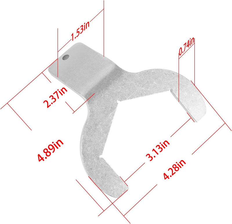 Interior Bulkhead Nut Metal Wrench for Pentair PacFab Triton II TR40 TR50 TR60