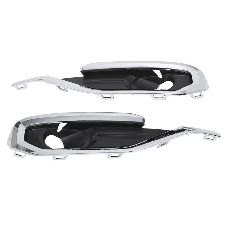 Fog Light Trim Bezel Chrome for GMC Acadia 2017-2019 Passenger Driver Side