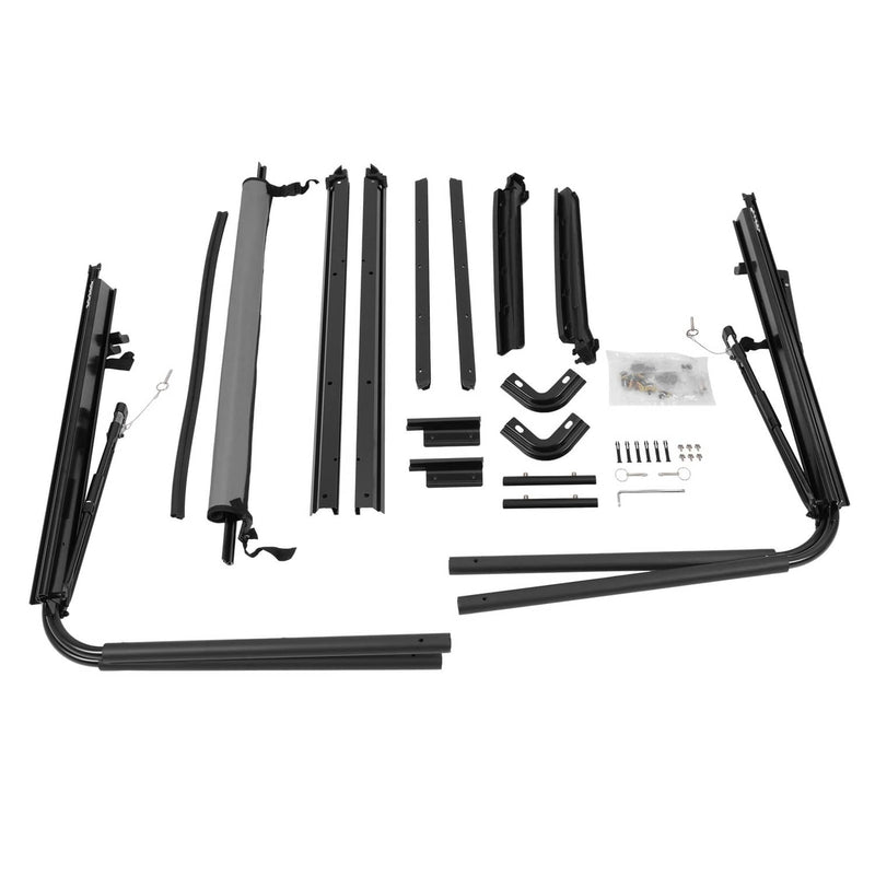 DURAFORCE Soft Top Support Frame Bow Kit for Jeep Wrangler YJ 1987-1995 Complete