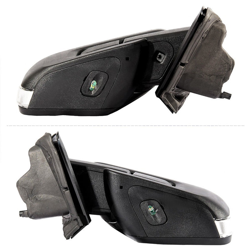 Mirror Turn Signal Temp Sensor Puddle Light Pair for Ford F-150 2021-24