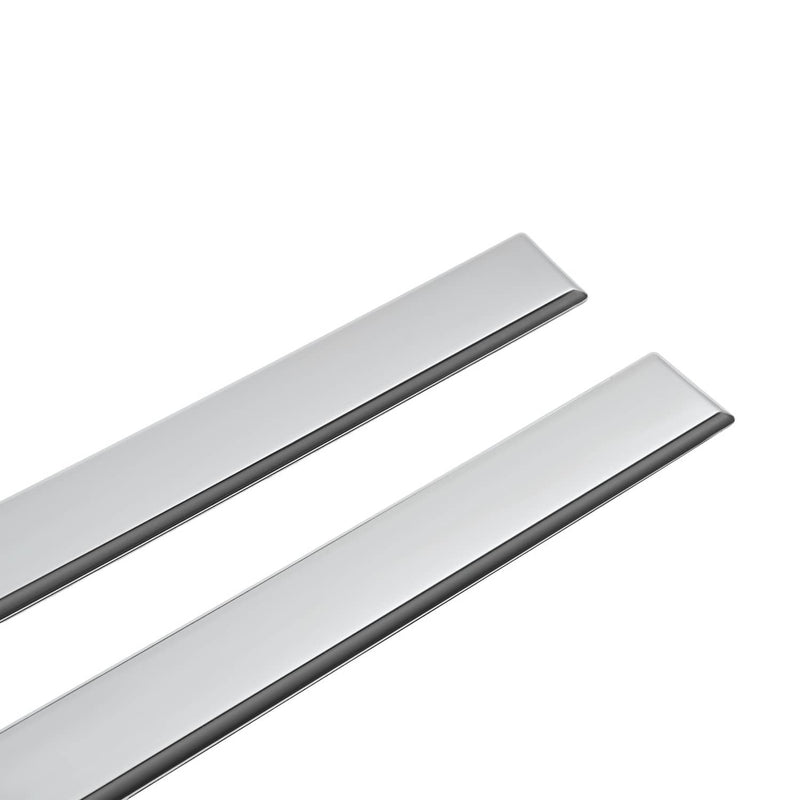 DURAFORCE Side Door Molding Trim Cover Kit for Jeep Grand Cherokee 2011-2013 Chrome