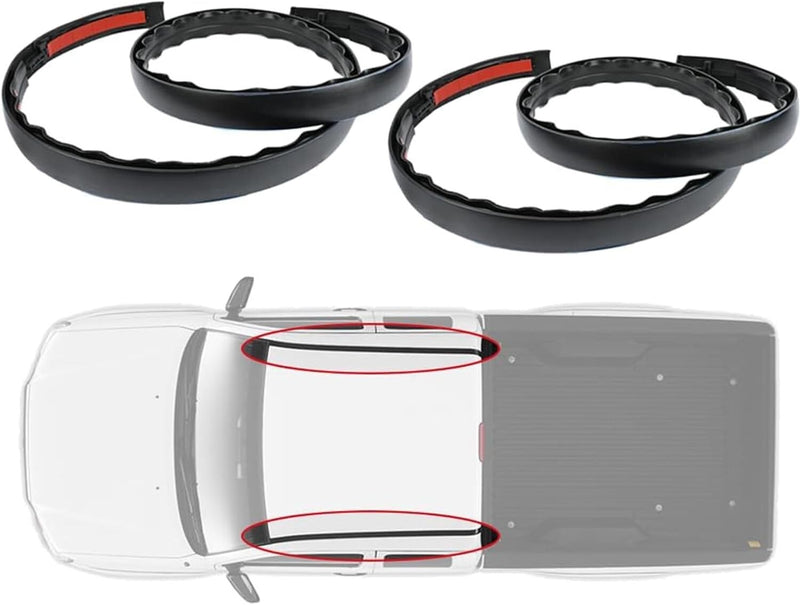 2005-2015 Toyota Tacoma Double Cab Roof Drip Molding RH LH 75551-04063 2PCS