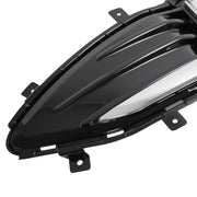 DURAFORCE LED Front Bumper Fog Lights Lamp Kit for Ford Edge 2019-2024 Cover Bezel 2PCS