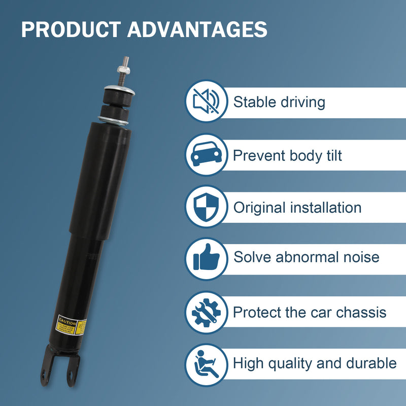 22187157 Front Air Shock Set 2 Left Right for Cadillac Escalade Quality
