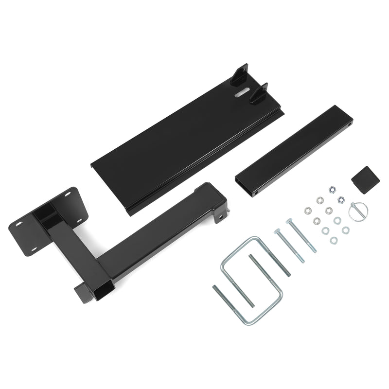 Powder Coated Black Bumper-Mounted Swing Arm Assembly Universal for Grilling