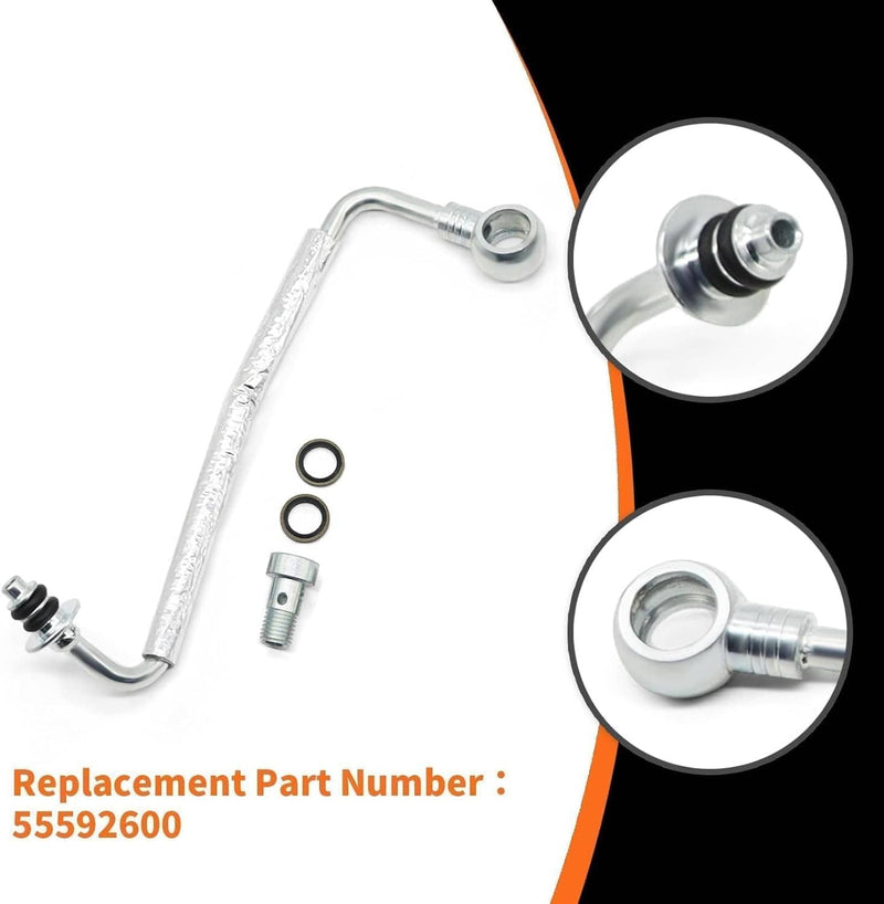 55567067 Turbo Coolant Return Hose Line for Chevy Cruze Buick GM 1.4L