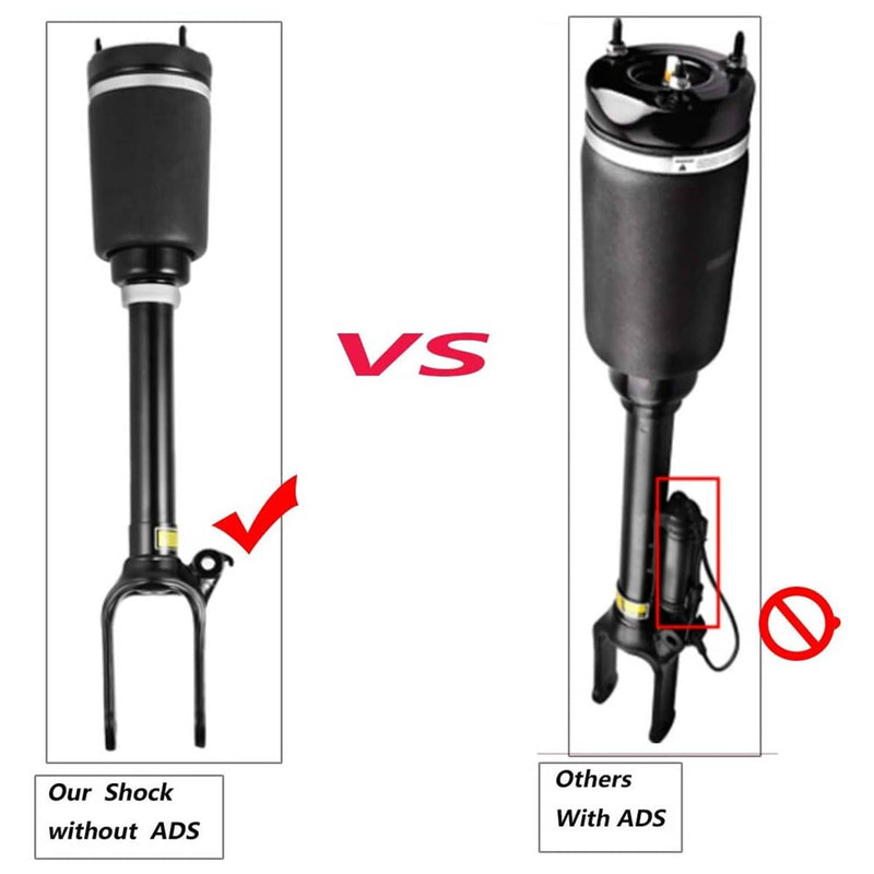 Front Air Suspension Strut for Mercedes-Benz X164 GL450 GL550 W164 ML320 2Pcs