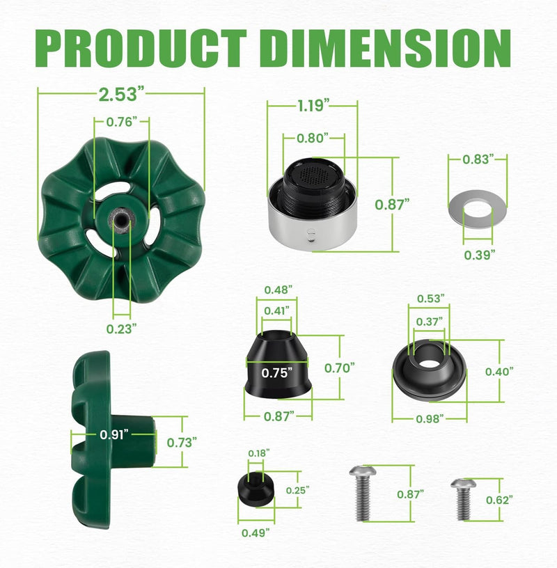 P-164KT-807 Rebuild Kit for Prier P-164 Original or Diamond Faucet