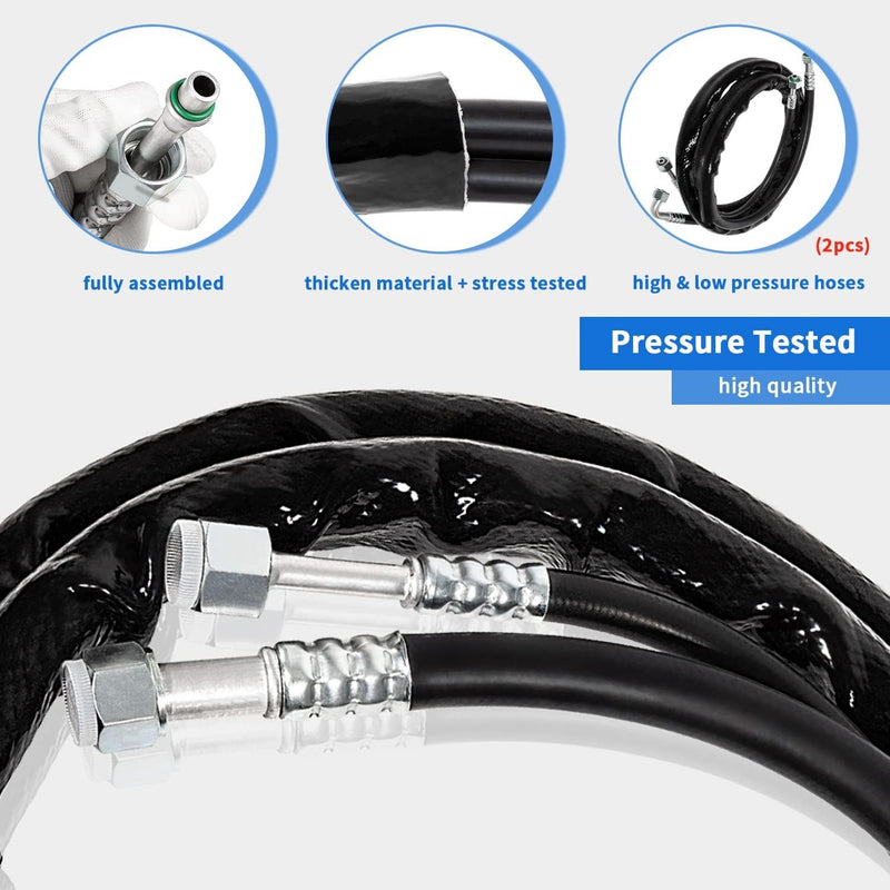 C4677 Rear Aux AC Lines Replacement for Caravan Town and Country 2008-2011