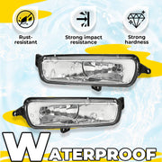 DURAFORCE Fog Lights W/Bulb Clear Lens for Ford Transit 2020-2026 Focus 2015-18 LH&RH Pair