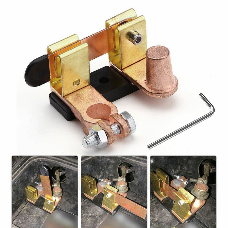 Knife Blade Switch Battery Disconnect Top Post Heavy Duty Shut Off Car 12v 24v
