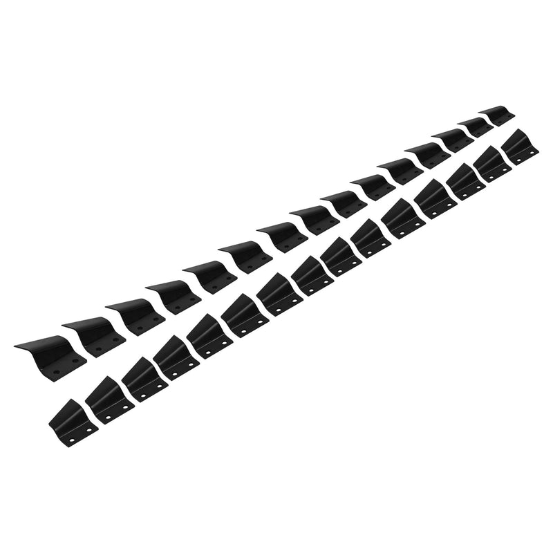 6634414 6634415 Cupped Trenching Teeth 1/2" & 2" Pitches RH LH 15 Sets