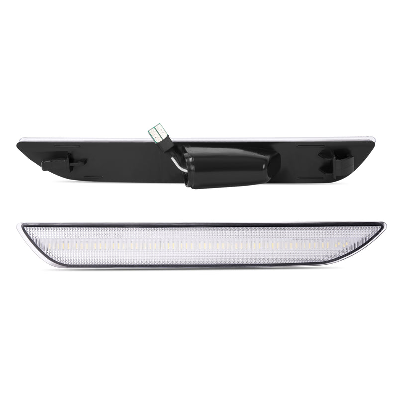 Clear Lens LED Rear Side Marker Signal Lights for Ford Mustang 2015-2023 2020