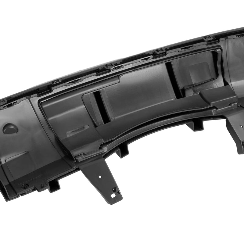 DURAFORCE Rear Bumper Diffuser Dual Exhaust for Dodge Durango 2011-2025 Glossy Black