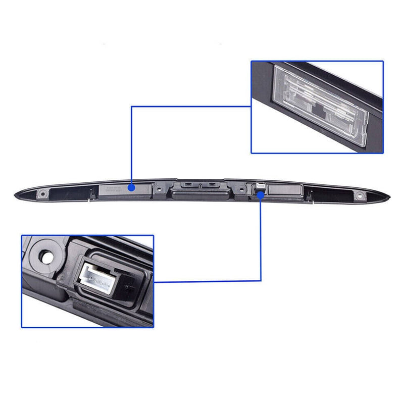 51137170676 Trunk Lid Tailgate Grip Handle for BMW E53 X5 2000-2006 Black