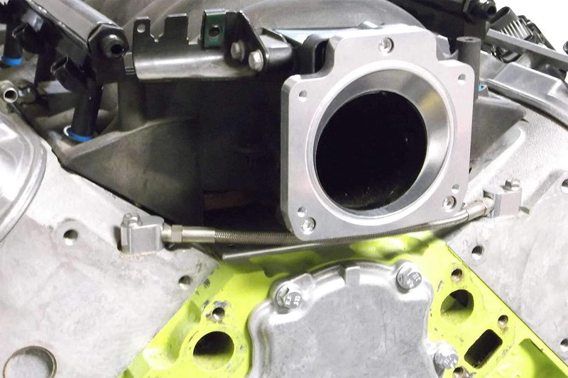 LS Throttle Body Adapter 3 Bolt Intake to 4 Bolt 92mm for LS1 Truck