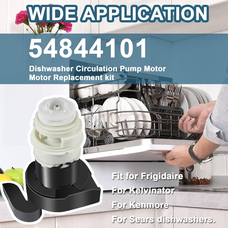 154844101 154719201 Dishwasher Circulation Pump Motor Kit for Frigidaire