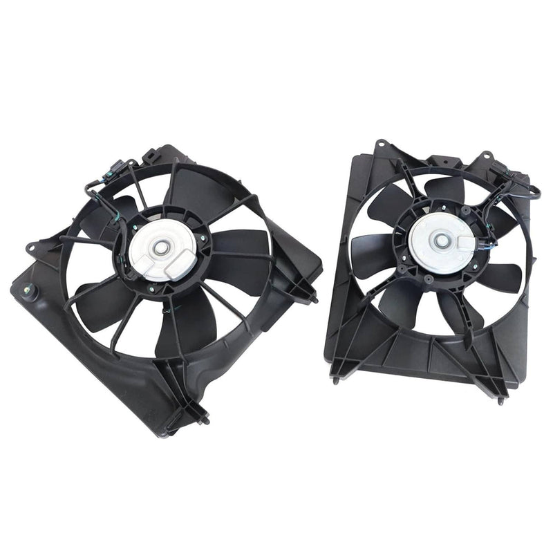 AC Condenser and Radiator Cooling Fan Assembly for Honda HR-V 2016 2017 2018