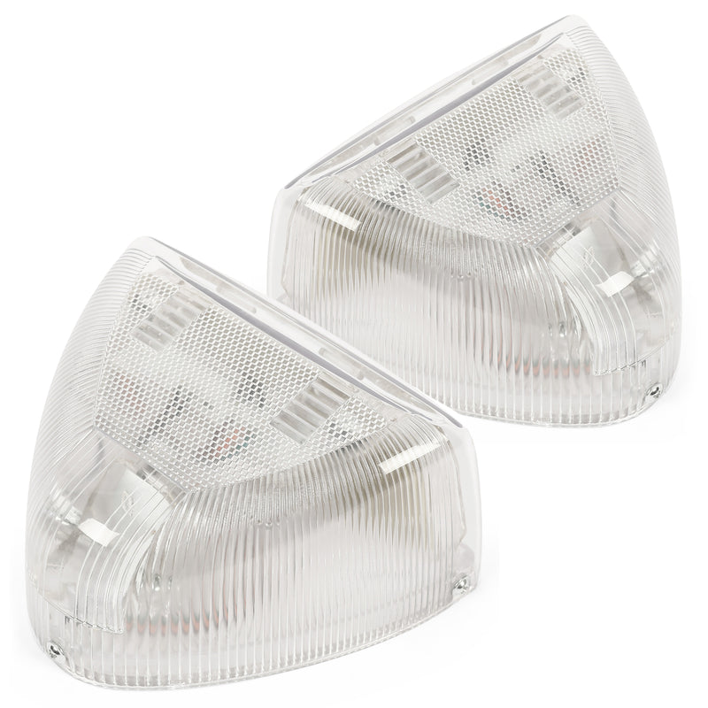 31 LED Turn Signal Lights Amber Clear Lens RH LH for Peterbilt 379 359 Pair