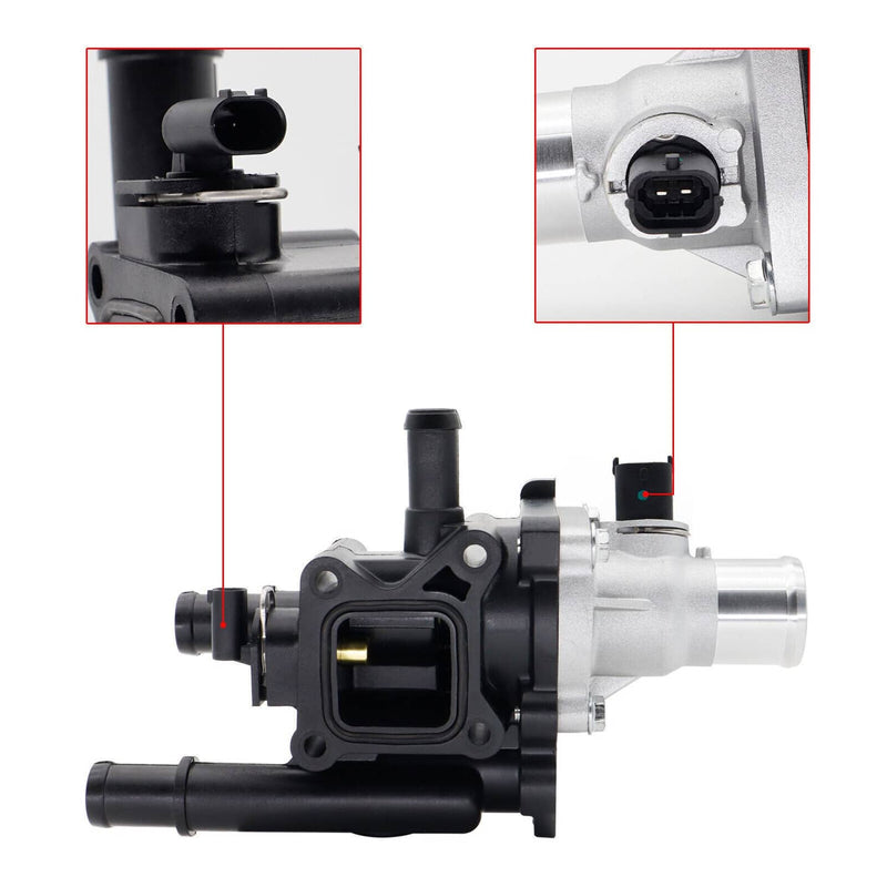 25192228 Thermostat Assembly Water Outlet for Chevrolet Sonic Cruze 1.8L