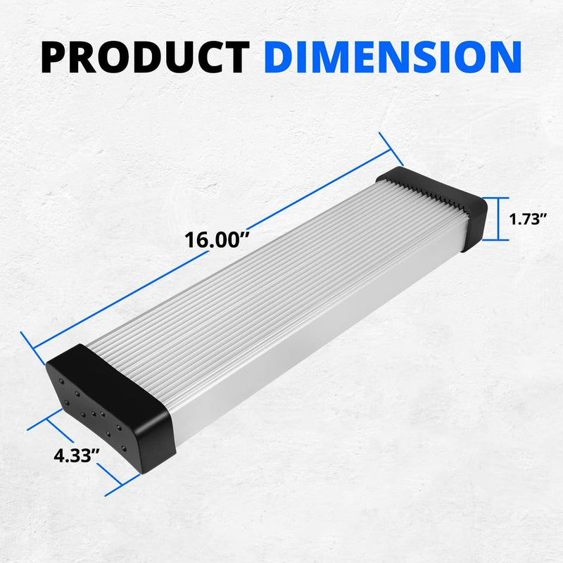 Aluminum Boat Trailer Square Fender Mount and Step Pad Bolt On Brackets