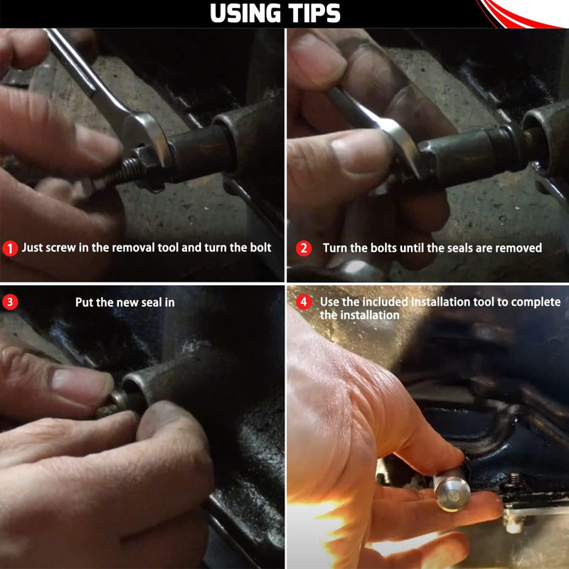 Transmission Shifter Seal Remover Installer Tool for GM Turbo 350C 350 400