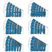 DURAFORCE 3 Inch Boat Registration Numbers And Letters Sticker A-Z 0-9 Custo