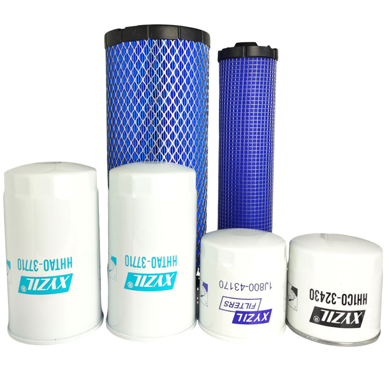 Maintenance Filter Kit for Kubota M7060 M6060 M6060HD With V3307-CR-TE4 Engine