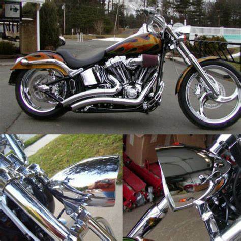 Chrome Tri Bullet Headlight for Harley Dyna Softail Sportster Chopper Bobber