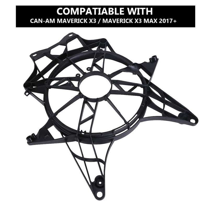 709200588 Cooling Radiator Fan Assembly Kit for Can-Am Maverick X3 X3 MAX 17-24