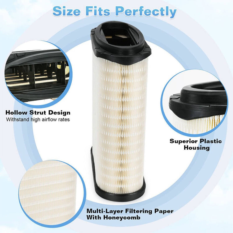 D37-1061 4Pcs Engine Air Filter for Kenworth T680 Peterbilt 579 2023