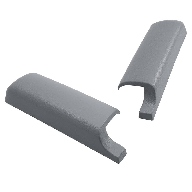 DURAFORCE Gray Door Panel Arm Rest Repair Caps Covers ABS for Astro Safari 1996-2005 Pair