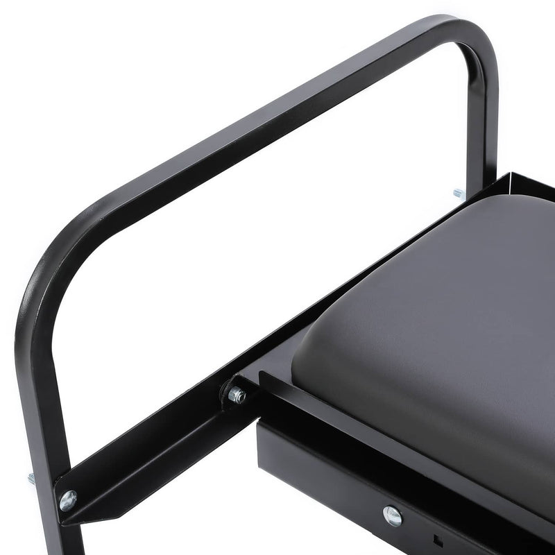 Rear Seat Kit Cushion for Yamaha G14 G16 G19 G20 G21 G22 Golf Cart Black