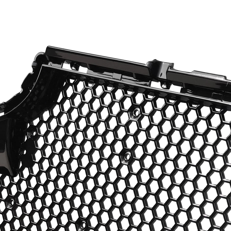 Fit 2019-21 Toyota Rav4 Front Bumper Honeycomb Chrome Trim Grille