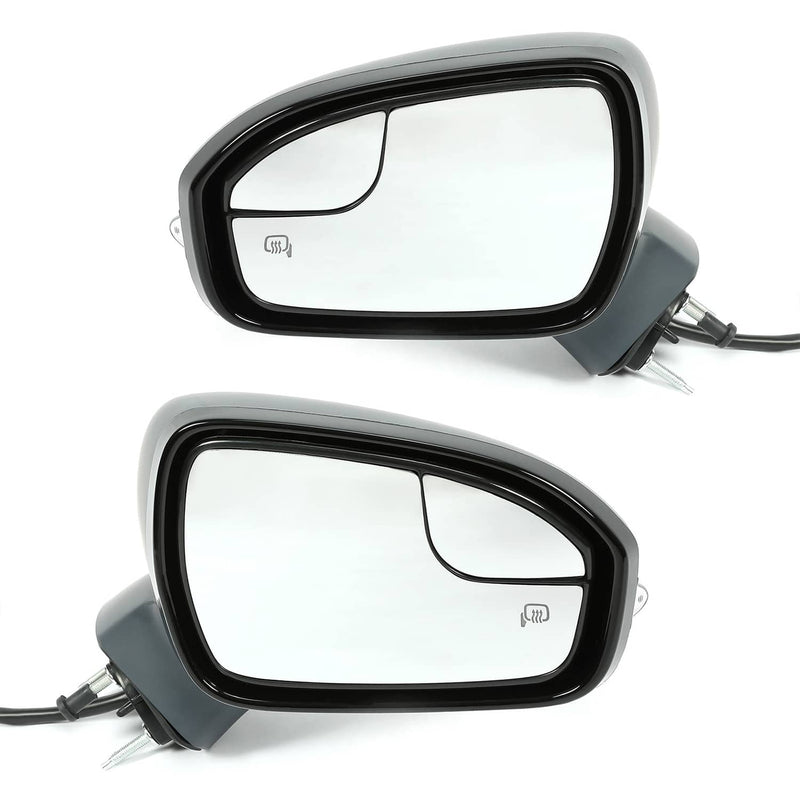 DURAFORCE Power Heated Mirror for Ford Fusion 2013 2014 2015 2016 Driver Passenger Side