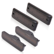 DURAFORCE Smoke LED Front & Rear Side Marker Lights for El Camino & Caballero 1978-1987 4x