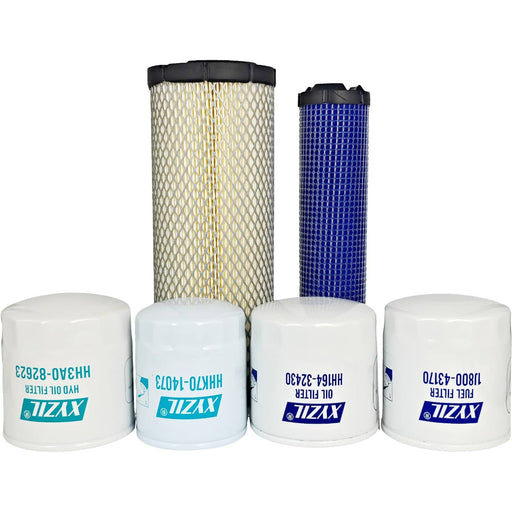 DURAFORCE HH164-32430 Filter Service Kit for Kubota TA040-93230 HH1J1-43172 HHK71-14073
