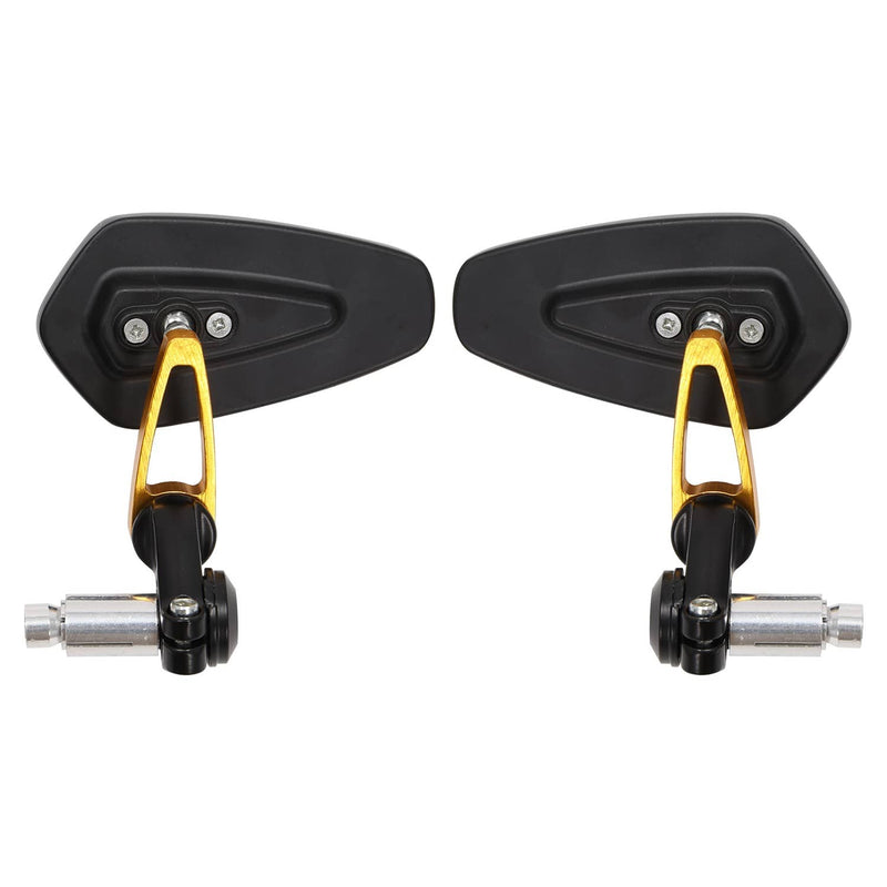 7/8" 22mm CNC Bar End Rear View Mirrors for Honda GROM MSX125 CB500F