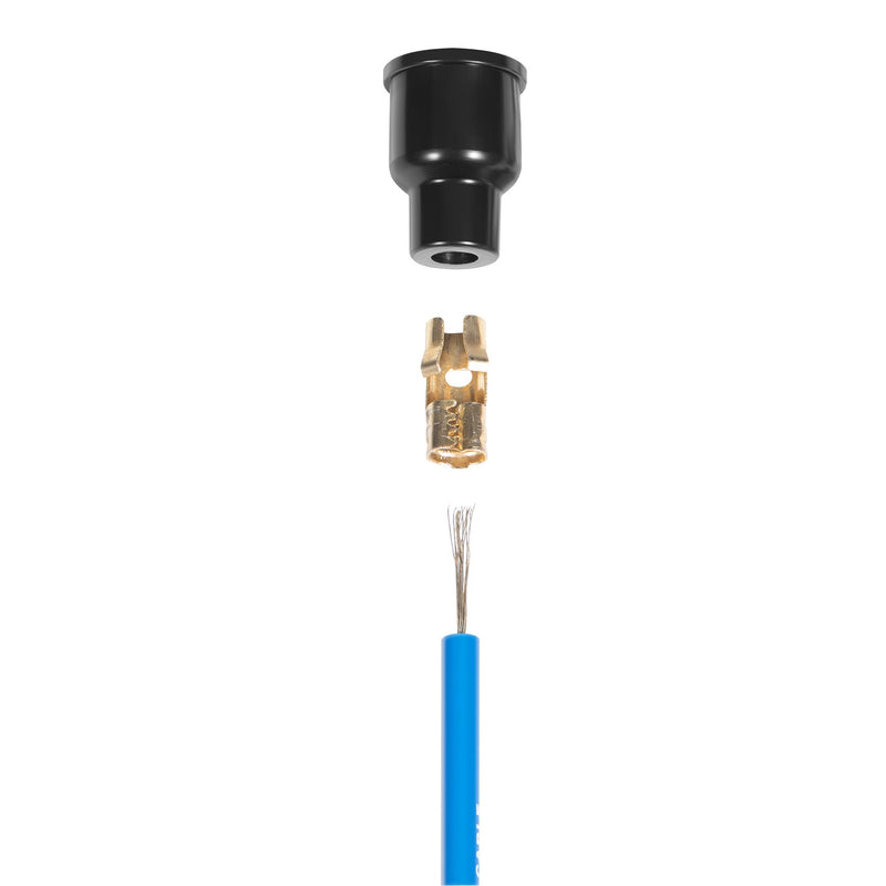 00-9407-0 7mm Blue Ignition Spark Plug Wire Set Compatible for VW Type 1