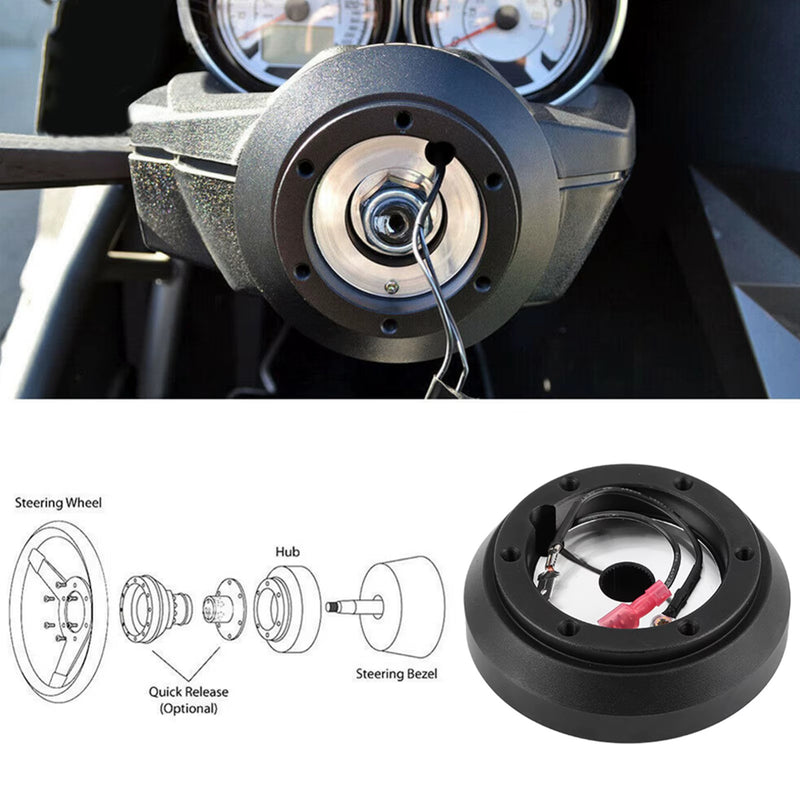 Steering Wheel Short Hub Adapter Kit 160H for Mazda Miata RX-7 RX-8 MX-3 MX-6