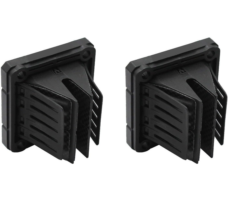 Pair 2 Banshee V Force 4 Reed Valve Cages YFZ 350 for 1987-2006 Yamaha