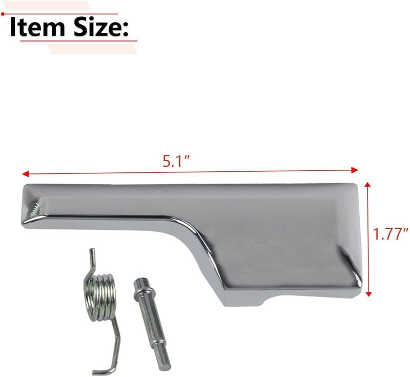 Interior Door Handle Set for 2007-2017 Ford Expedition Lincoln Navigator Chrome
