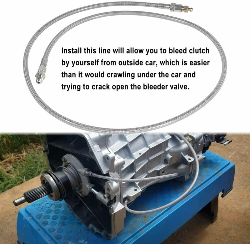 Remote Clutch Speed Bleeder Line for F-Body Camaro Firebird Corvette C5 GTO LS1