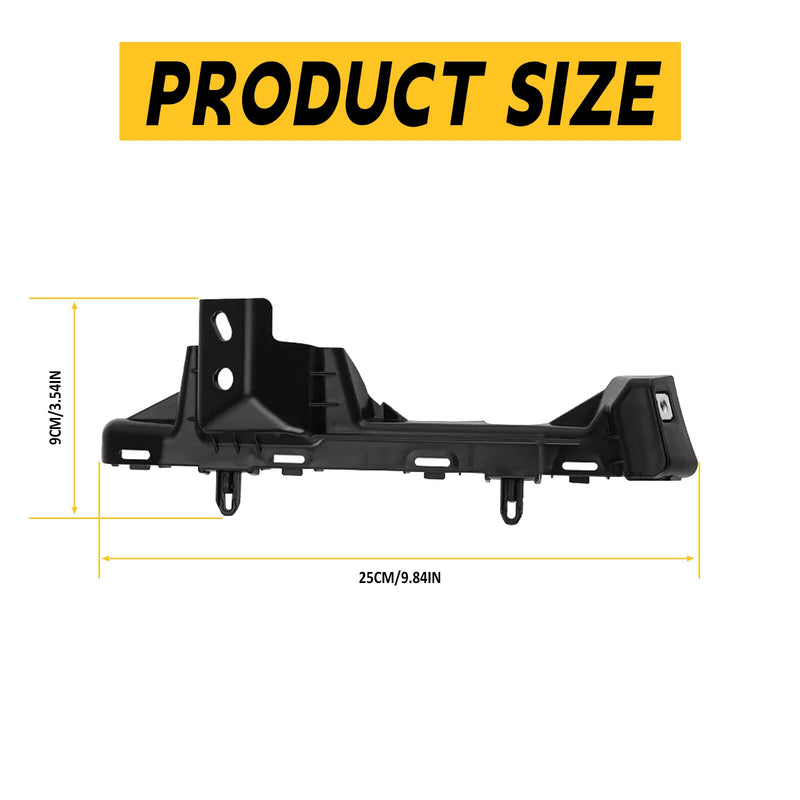 Fit 2018-2022 Chevrolet Equinox Front Bumper Reinforcement &Pair Support Bracket