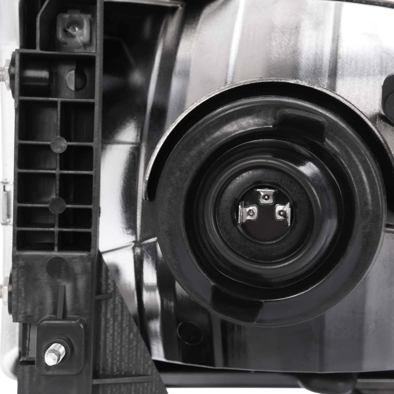 DURAFORCE Headlights Headlamps W/Bulb Driver Passenger for Toyota Tacoma 2001-2004